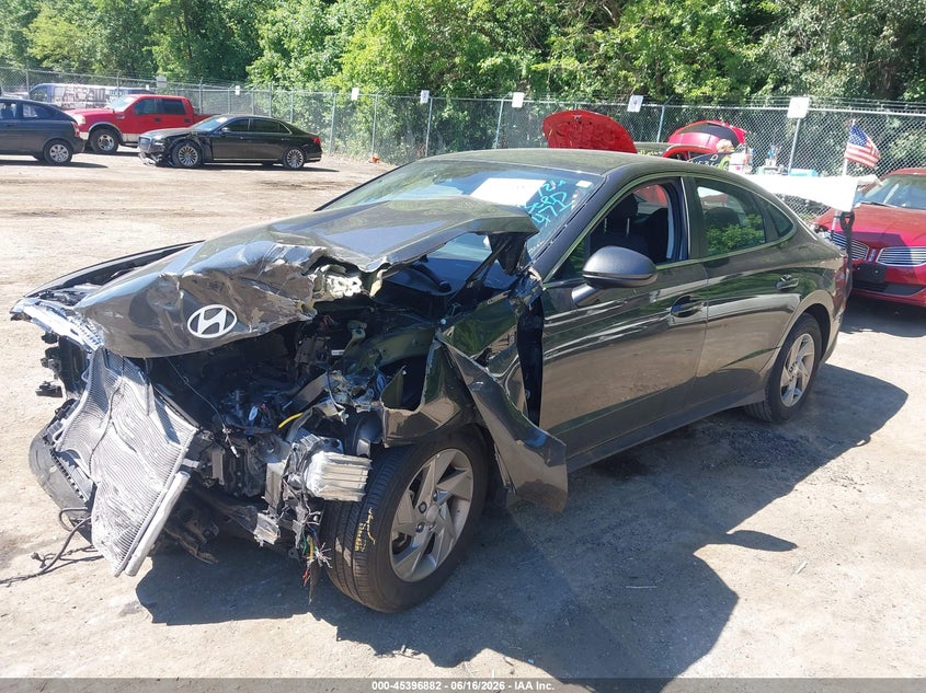 2025 Hyundai Sonata VIN KMHL24JA2SA497471 IAAI salvage auction — FRONT END, Salvage - Greater Than 75% (Maryland), sold $2,400 on 2026-07-21 (photo 2)