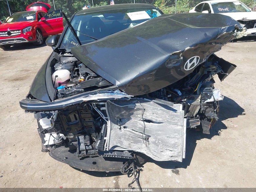 2025 Hyundai Sonata VIN KMHL24JA2SA497471 IAAI salvage auction — FRONT END, Salvage - Greater Than 75% (Maryland), sold $2,400 on 2026-07-21 (photo 6)
