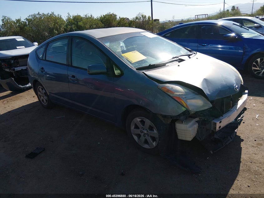 2007 Toyota Prius VIN JTDKB20U677683714 IAAI salvage auction — FRONT END, Salvage (Arizona), sold $300 on 2026-07-30 (photo 1)