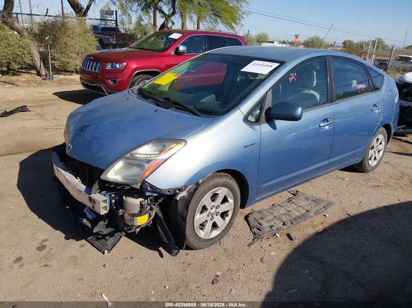 2007 Toyota Prius VIN JTDKB20U677683714 IAAI salvage auction — FRONT END, Salvage (Arizona), sold $300 on 2026-07-30 (photo 2)