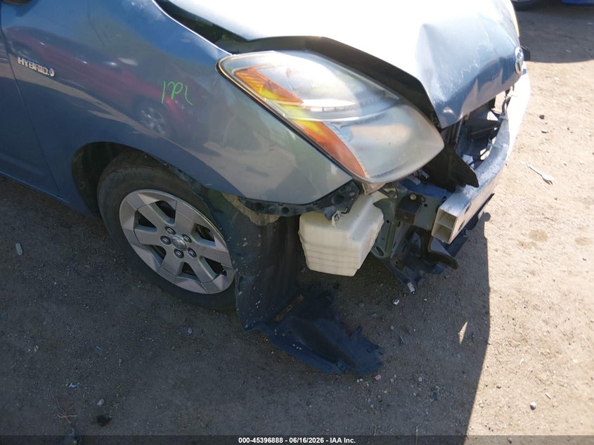 2007 Toyota Prius VIN JTDKB20U677683714 IAAI salvage auction — FRONT END, Salvage (Arizona), sold $300 on 2026-07-30 (photo 6)