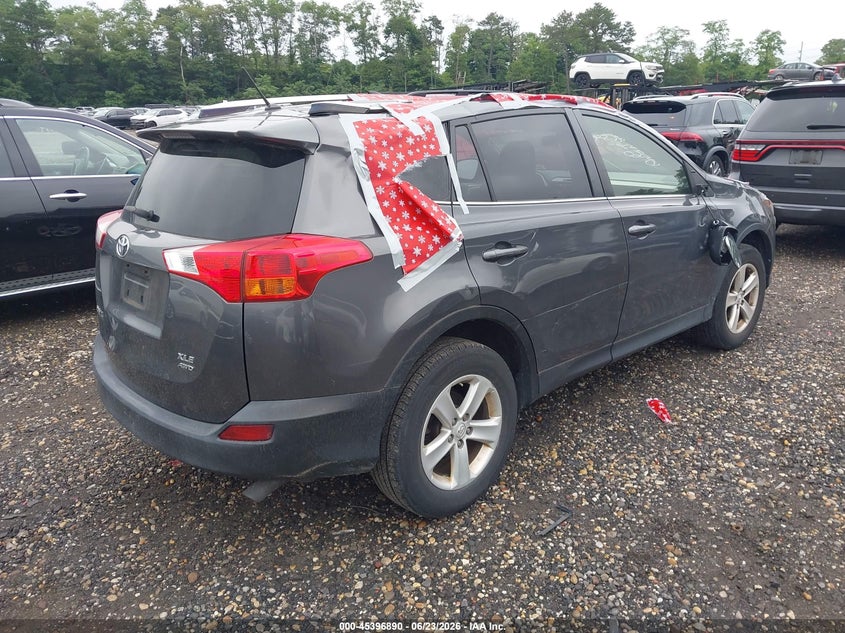 2013 Toyota VIN JTMRFREV5D5022325 IAAI salvage auction — FRONT & REAR, Mv-907A (New York), sold $4,300 on 2026-07-07 (photo 4)