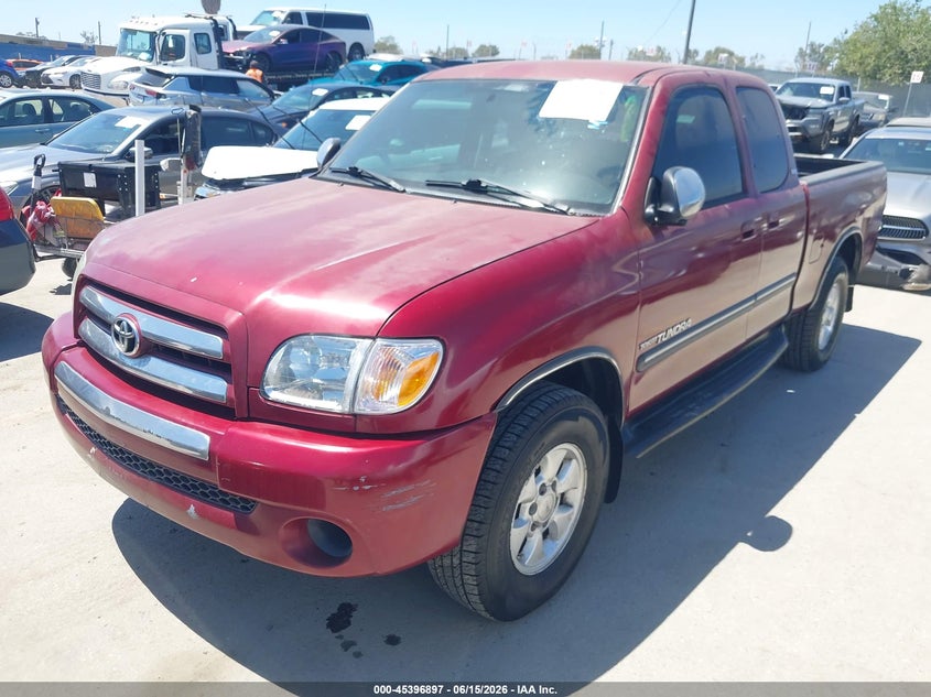 2006 Toyota Tundra VIN 5TBRU34176S458522 IAAI salvage auction — FRONT END, Clear (Texas), sold $2,425 on 2026-07-08 (photo 2)