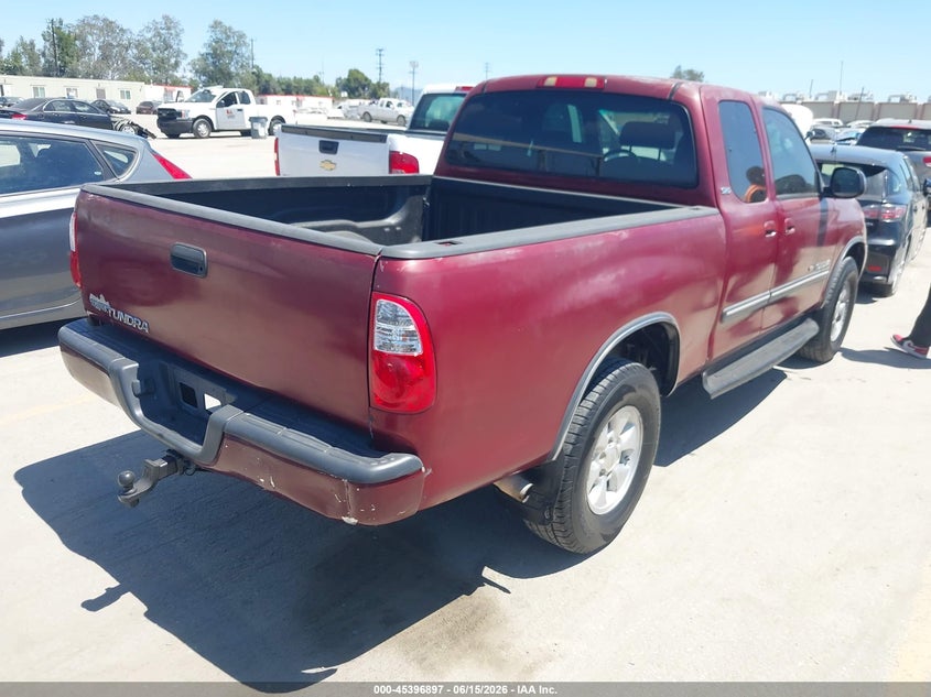 2006 Toyota Tundra VIN 5TBRU34176S458522 IAAI salvage auction — FRONT END, Clear (Texas), sold $2,425 on 2026-07-08 (photo 4)