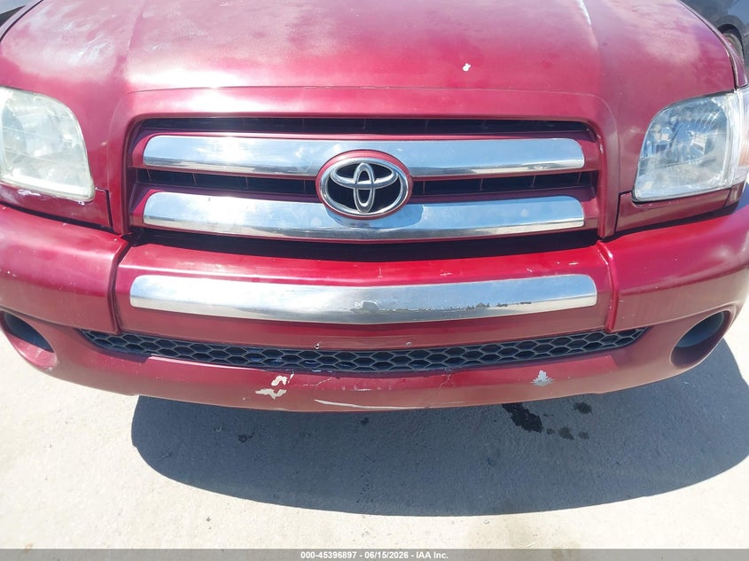 2006 Toyota Tundra VIN 5TBRU34176S458522 IAAI salvage auction — FRONT END, Clear (Texas), sold $2,425 on 2026-07-08 (photo 6)