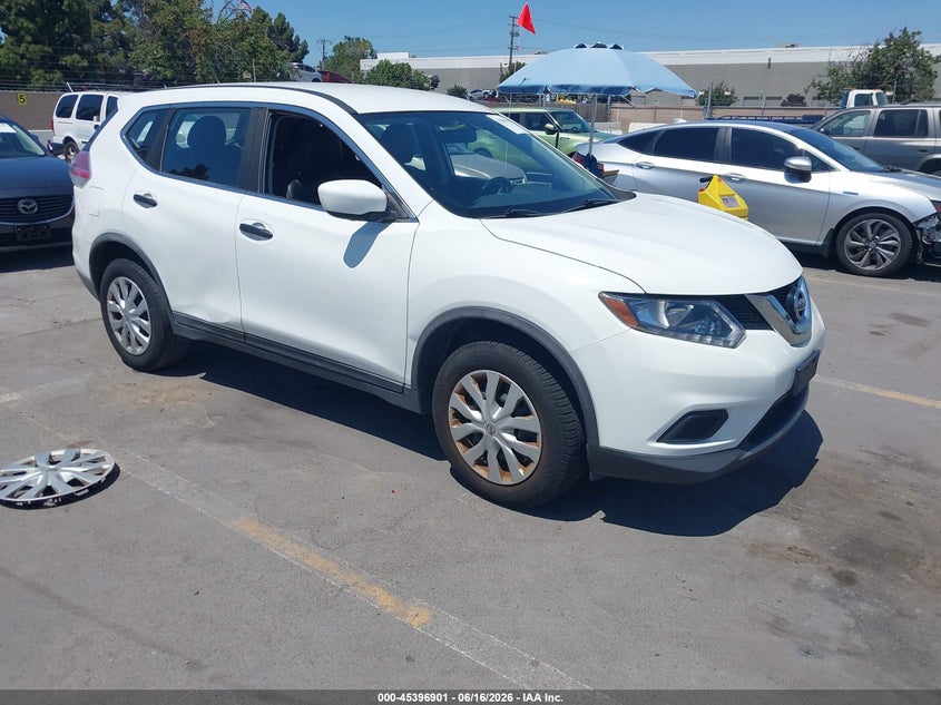 2016 Nissan Rogue VIN KNMAT2MV4GP688339 IAAI salvage auction — SIDE, Salvage (California), sold $1,300 on 2026-07-13 (photo 1)