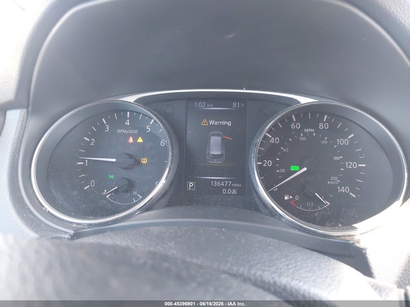 2016 Nissan Rogue VIN KNMAT2MV4GP688339 IAAI salvage auction — SIDE, Salvage (California), sold $1,300 on 2026-07-13 (photo 7)