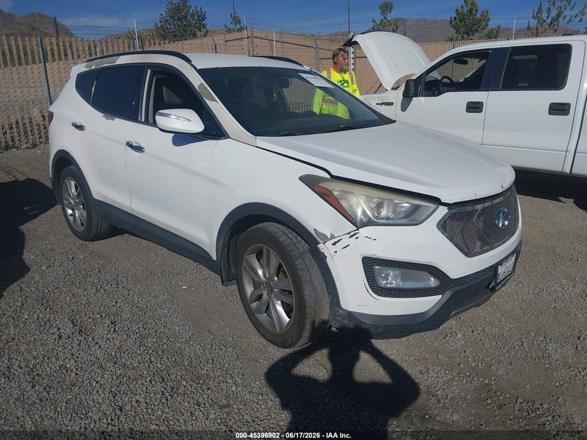 2013 Hyundai Santa fe VIN 5XYZUDLA9DG057840 IAAI salvage auction — NORMAL WEAR, Clear - Dealer Only (California), sold $1,425 on 2026-07-10 (photo 1)