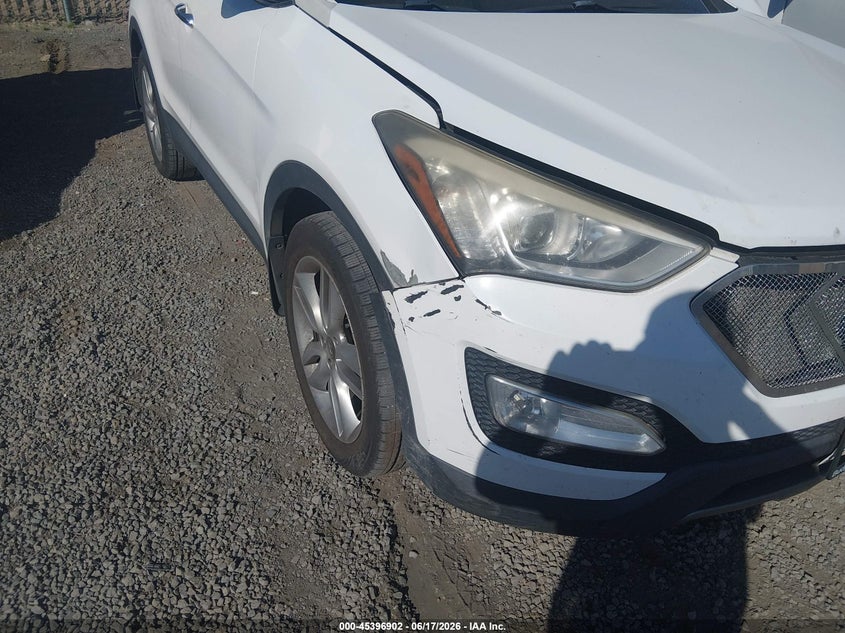 2013 Hyundai Santa fe VIN 5XYZUDLA9DG057840 IAAI salvage auction — NORMAL WEAR, Clear - Dealer Only (California), sold $1,425 on 2026-07-10 (photo 6)