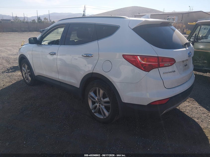 2013 Hyundai Santa fe VIN 5XYZUDLA9DG057840 IAAI salvage auction — NORMAL WEAR, Clear - Dealer Only (California), sold $1,425 on 2026-07-10 (photo 3)