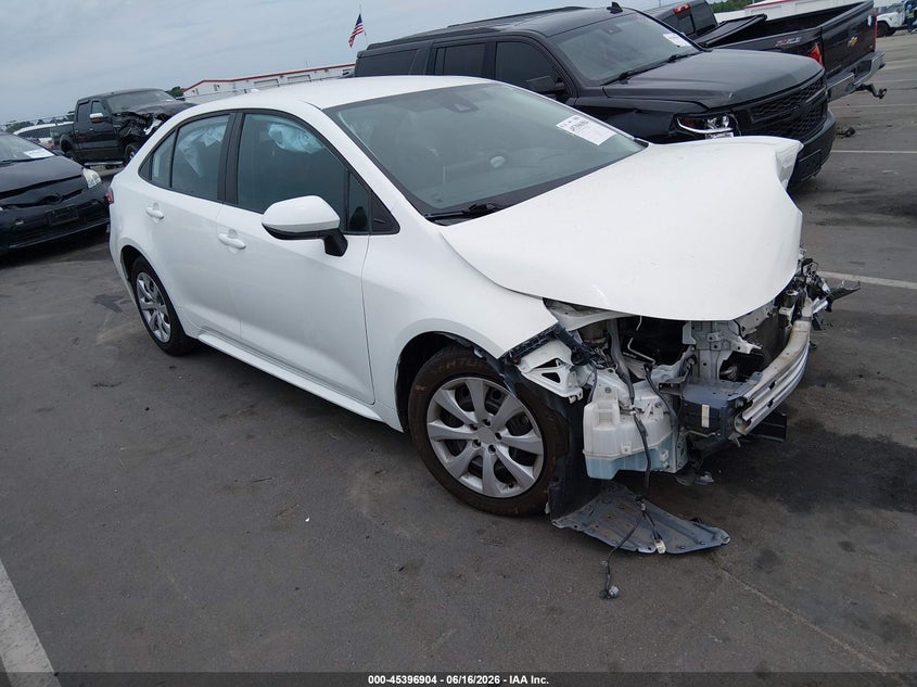 2021 Toyota Corolla VIN 5YFEPMAE1MP183388 IAAI salvage auction — LEFT FRONT, Salvage (North Carolina), sold $1,950 on 2026-07-15 (photo 1)