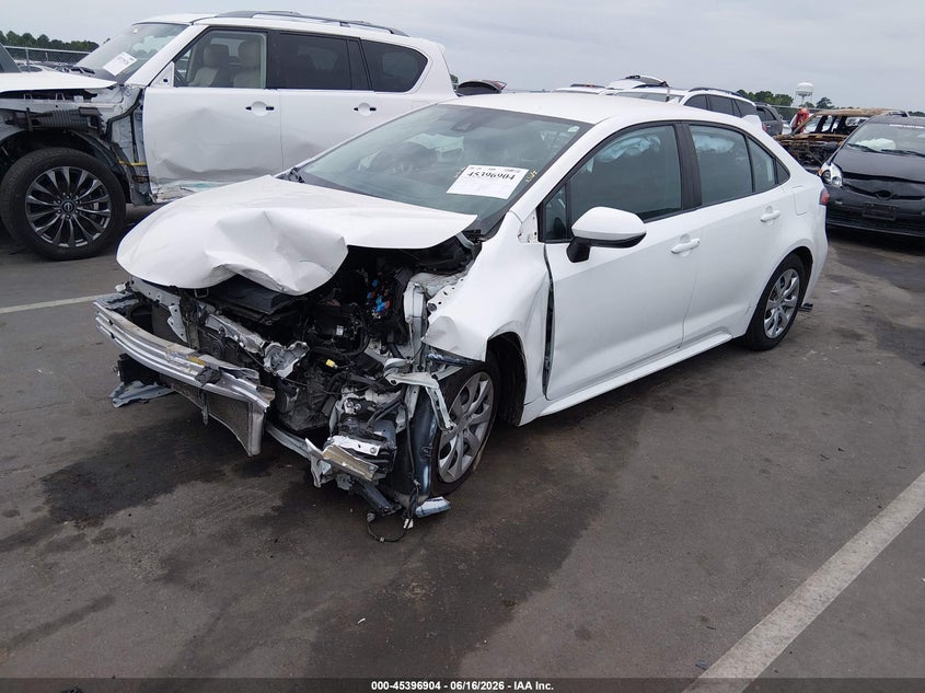 2021 Toyota Corolla VIN 5YFEPMAE1MP183388 IAAI salvage auction — LEFT FRONT, Salvage (North Carolina), sold $1,950 on 2026-07-15 (photo 2)
