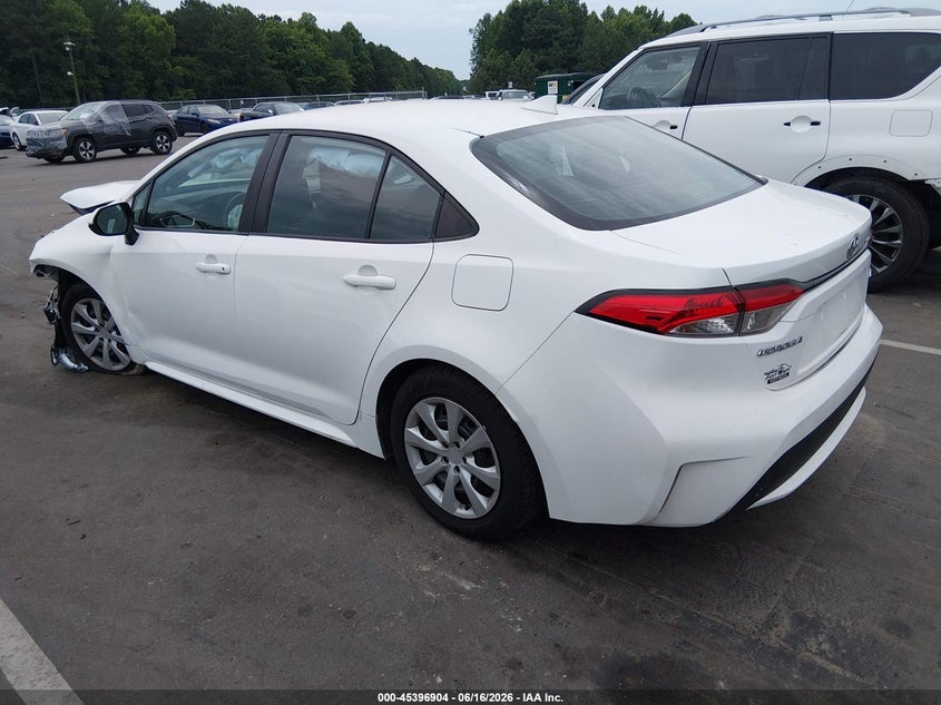 2021 Toyota Corolla VIN 5YFEPMAE1MP183388 IAAI salvage auction — LEFT FRONT, Salvage (North Carolina), sold $1,950 on 2026-07-15 (photo 3)