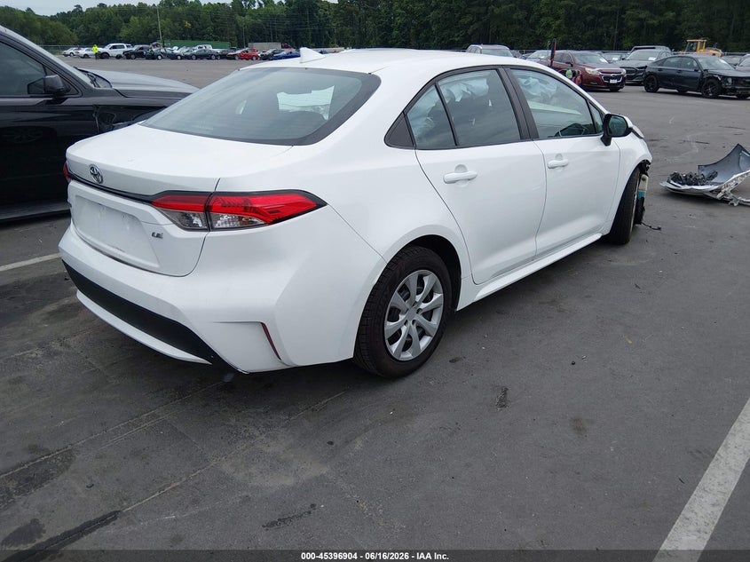 2021 Toyota Corolla VIN 5YFEPMAE1MP183388 IAAI salvage auction — LEFT FRONT, Salvage (North Carolina), sold $1,950 on 2026-07-15 (photo 4)