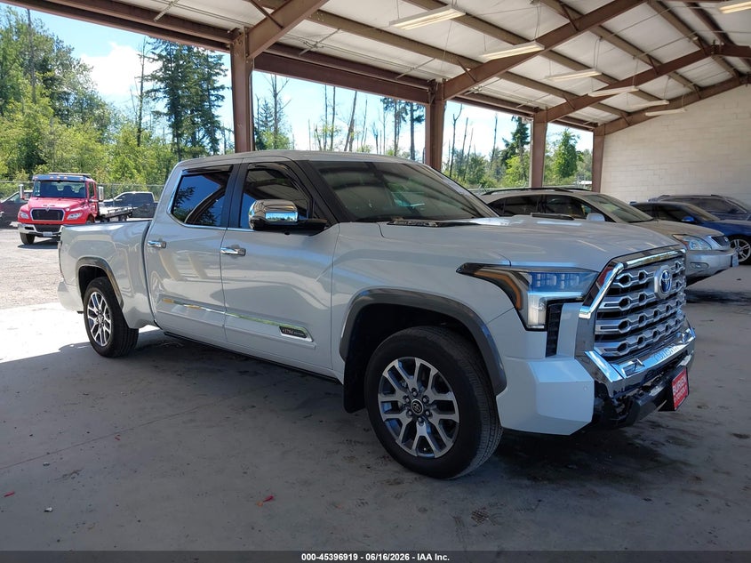 2024 Toyota Tundra VIN 5TFMC5ECXRX007714 IAAI salvage auction — REAR END, Bill Of Sale (Washington), sold $29,050 on 2026-07-13 (photo 1)