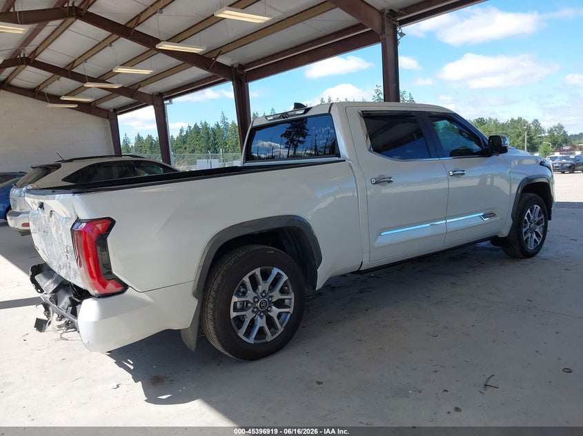 2024 Toyota Tundra VIN 5TFMC5ECXRX007714 IAAI salvage auction — REAR END, Bill Of Sale (Washington), sold $29,050 on 2026-07-13 (photo 4)