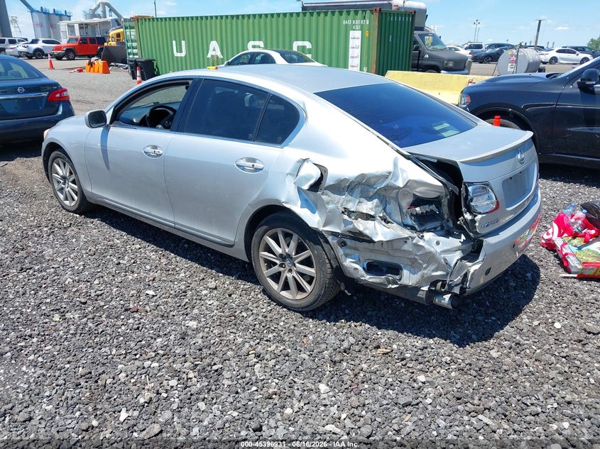 2006 Lexus Gs 300 VIN JTHCH96S460011707 IAAI salvage auction — LEFT REAR, Salvage (Connecticut), sold $425 on 2026-07-14 (photo 3)