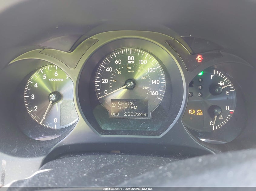 2006 Lexus Gs 300 VIN JTHCH96S460011707 IAAI salvage auction — LEFT REAR, Salvage (Connecticut), sold $425 on 2026-07-14 (photo 7)
