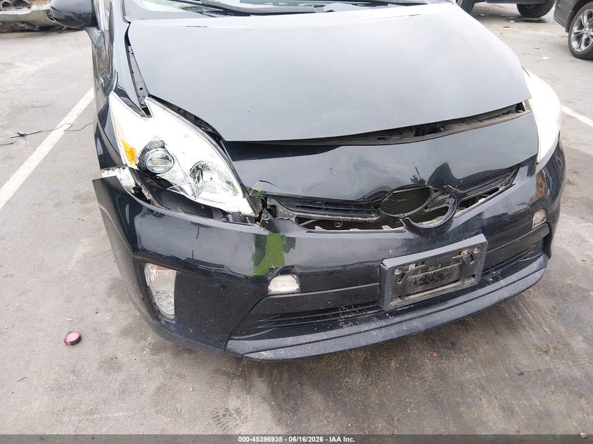 2013 Toyota Prius VIN JTDKN3DU4D5627852 IAAI salvage auction — FRONT END, Salvage (North Carolina), sold $50 on 2026-07-29 (photo 6)