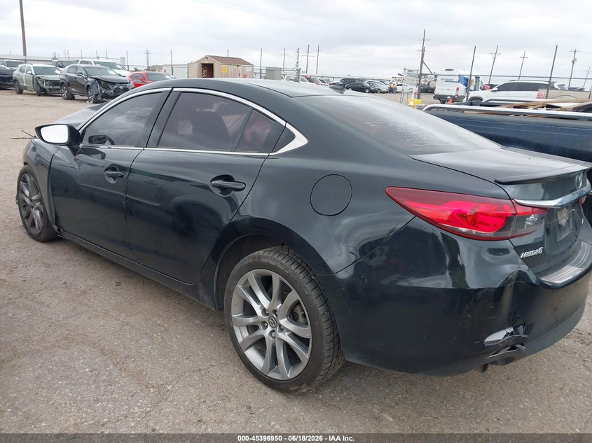 2014 Mazda 6 VIN JM1GJ1W50E1103621 IAAI salvage auction — FRONT END, Non-Repairable (Texas), sold $25 on 2026-07-21 (photo 3)