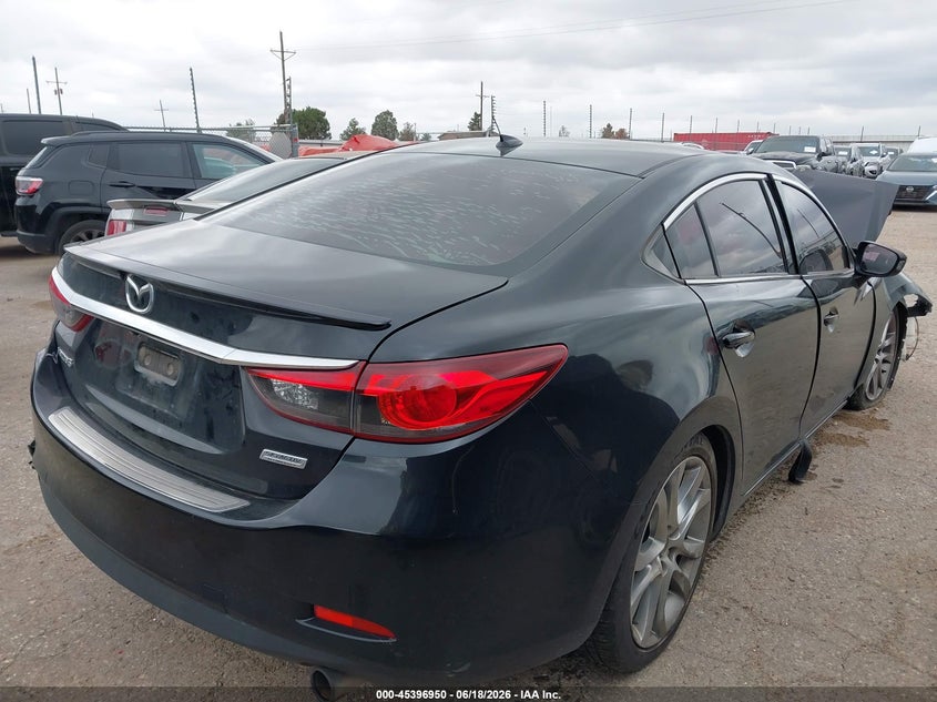 2014 Mazda 6 VIN JM1GJ1W50E1103621 IAAI salvage auction — FRONT END, Non-Repairable (Texas), sold $25 on 2026-07-21 (photo 4)