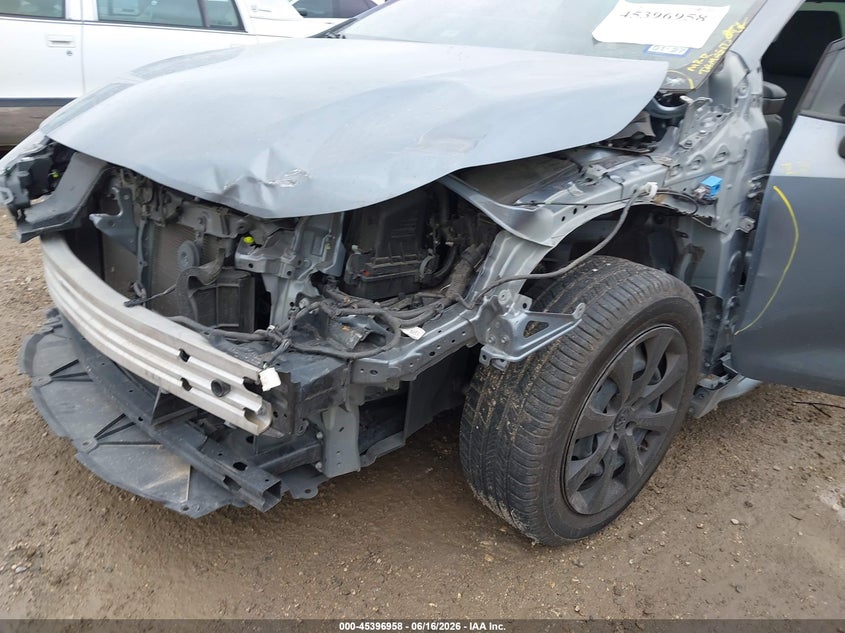 2022 Toyota Corolla VIN JTDEPMAE9N3001852 IAAI salvage auction — LEFT FRONT, Original (Texas), sold $4,300 on 2026-07-29 (photo 6)
