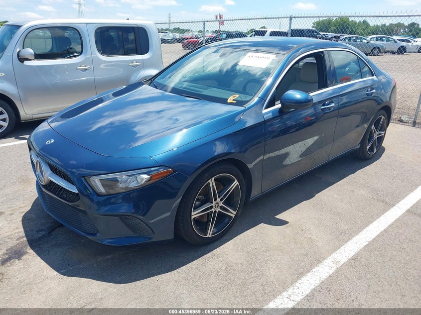 2022 Mercedes-benz A-klasse VIN W1K3G4EB7NJ366314 IAAI salvage auction — TRANSMISSION, Salvage (Mississippi), sold $8,700 on 2026-07-28 (photo 2)