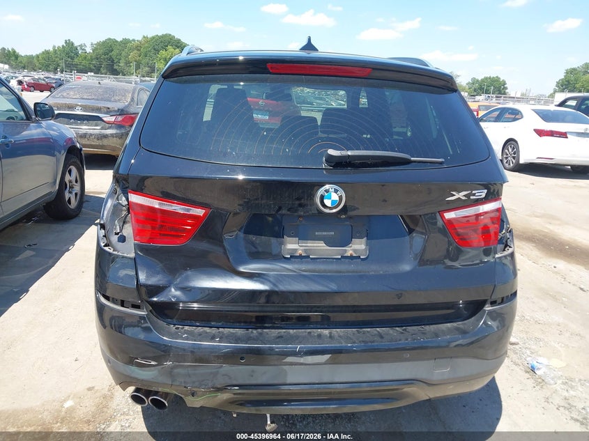 2017 BMW X3 VIN 5UXWZ7C53H0U46881 IAAI salvage auction — REAR END, Salvage (North Carolina), sold $3,350 on 2026-07-13 (photo 6)