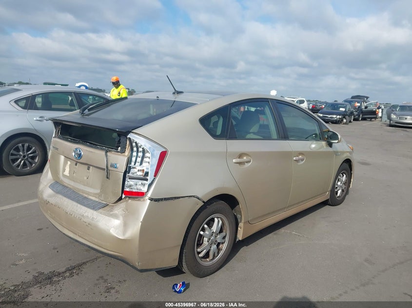 2010 Toyota Prius VIN JTDKN3DU3A0039997 IAAI salvage auction — REAR END, Salvage (North Carolina), sold $900 on 2026-07-08 (photo 4)