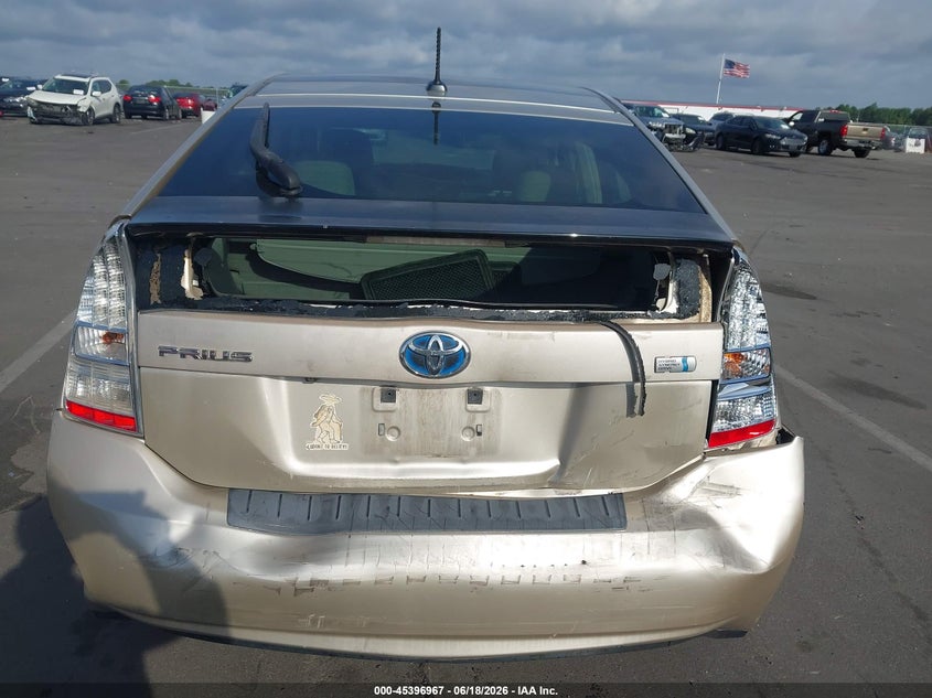 2010 Toyota Prius VIN JTDKN3DU3A0039997 IAAI salvage auction — REAR END, Salvage (North Carolina), sold $900 on 2026-07-08 (photo 6)
