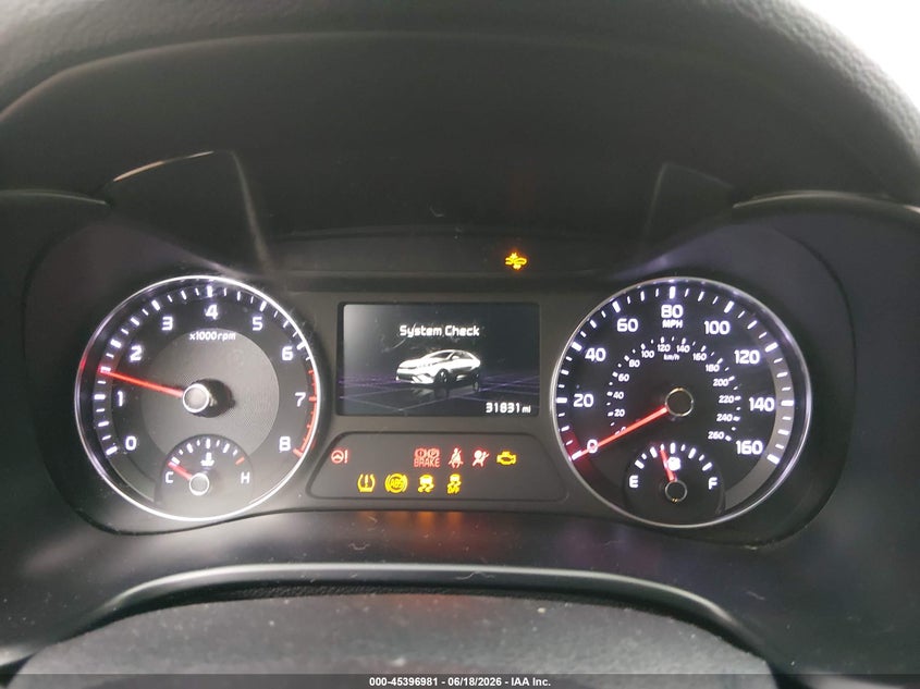 2024 Kia Forte VIN 3KPF24ADXRE720911 IAAI salvage auction — HAIL, Salvage Title, sold $7,425 on 2026-08-28 (photo 7)