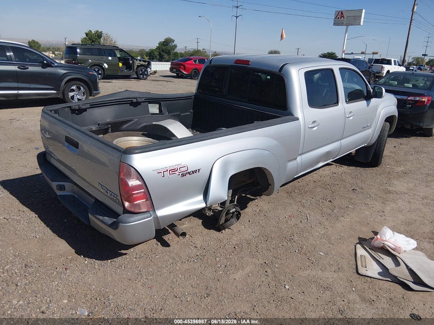 2005 Toyota Tacoma VIN 5TEKU72N65Z137661 IAAI salvage auction — LEFT REAR, Salvage (New Mexico), sold $4,500 on 2026-07-20 (photo 4)