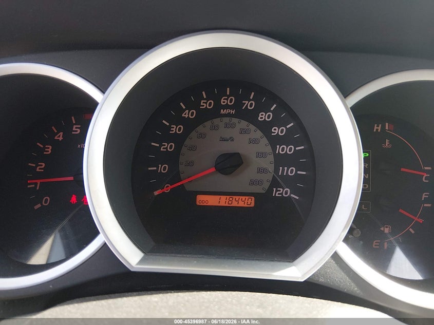 2005 Toyota Tacoma VIN 5TEKU72N65Z137661 IAAI salvage auction — LEFT REAR, Salvage (New Mexico), sold $4,500 on 2026-07-20 (photo 7)