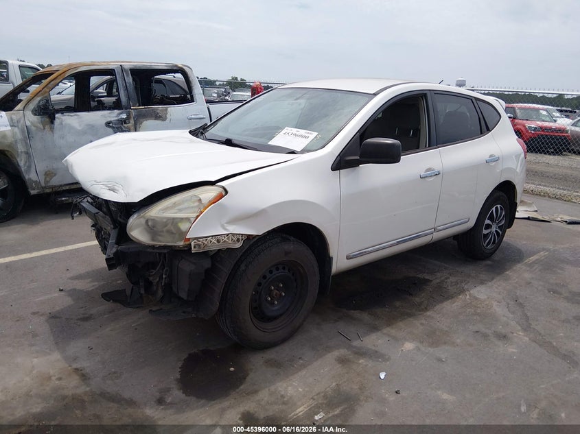 2011 Nissan Rogue VIN JN8AS5MV4BW302283 IAAI salvage auction — FRONT END, Salvage (North Carolina), sold $25 on 2026-07-15 (photo 2)