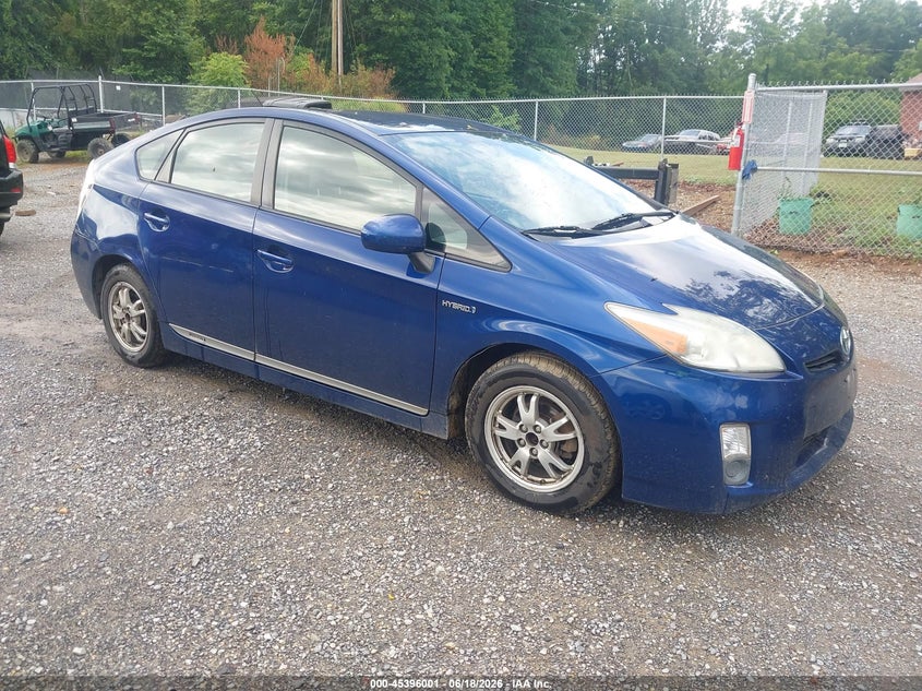 2011 Toyota Prius VIN JTDKN3DU7B5312749 IAAI salvage auction — NORMAL WEAR, Clear (Virginia), sold $725 on 2026-07-21 (photo 1)