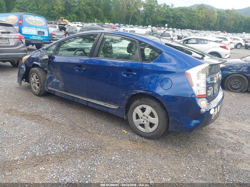 2011 Toyota Prius VIN JTDKN3DU7B5312749 IAAI salvage auction — NORMAL WEAR, Clear (Virginia), sold $725 on 2026-07-21 (photo 3)