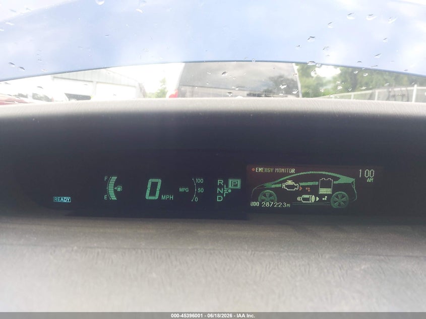 2011 Toyota Prius VIN JTDKN3DU7B5312749 IAAI salvage auction — NORMAL WEAR, Clear (Virginia), sold $725 on 2026-07-21 (photo 7)