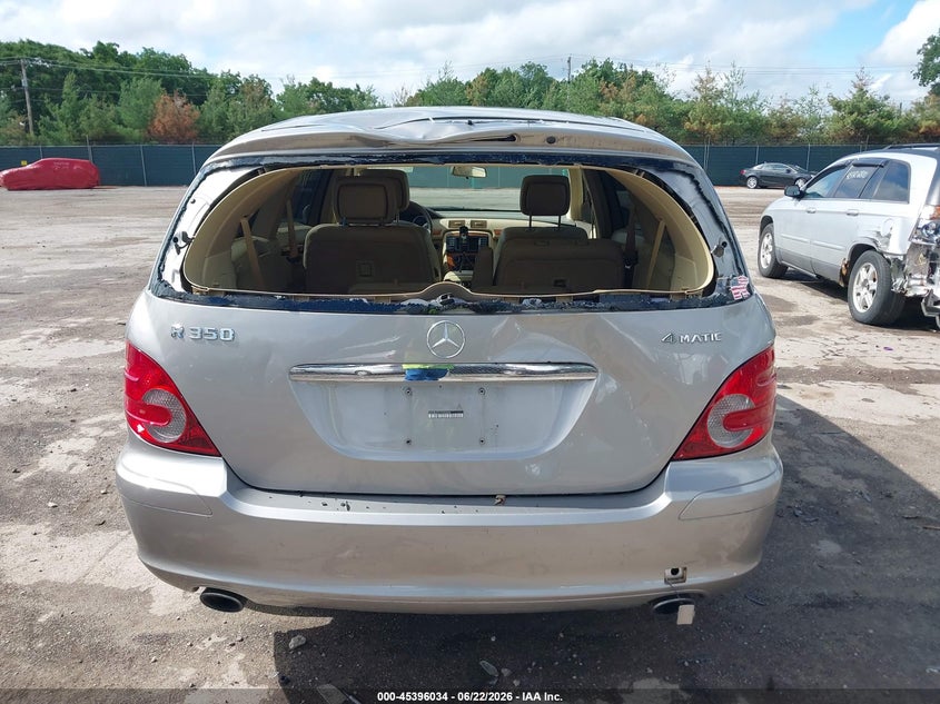 2007 Mercedes-benz R-class VIN 4JGCB65E97A053696 IAAI salvage auction — REAR END, Clear (Indiana), sold $1,000 on 2026-08-01 (photo 6)