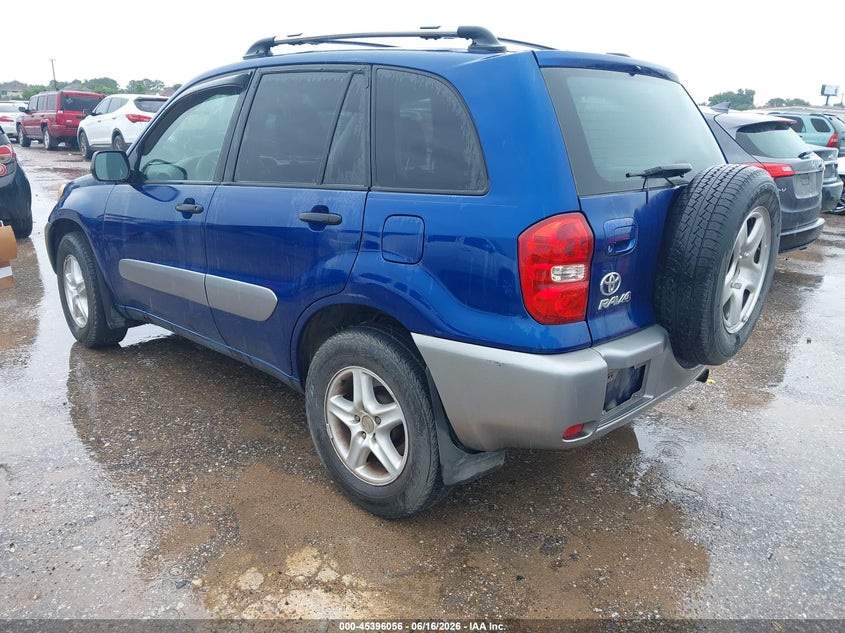 2004 Toyota Rav4 VIN JTEGD20V740042337 IAAI salvage auction — NORMAL WEAR, Original (Texas), sold $925 on 2026-07-22 (photo 3)