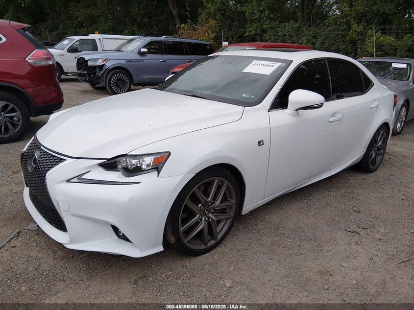 2015 Lexus Is VIN JTHCE1D29F5007846 IAAI salvage auction — RIGHT SIDE, Salvage Title, sold $6,000 on 2026-07-29 (photo 2)