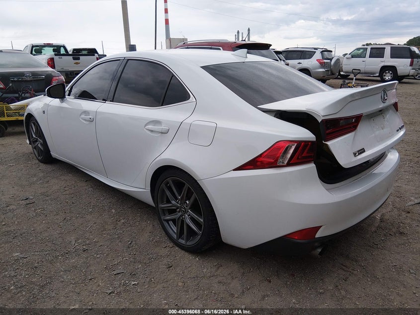2015 Lexus Is VIN JTHCE1D29F5007846 IAAI salvage auction — RIGHT SIDE, Salvage Title, sold $6,000 on 2026-07-29 (photo 3)