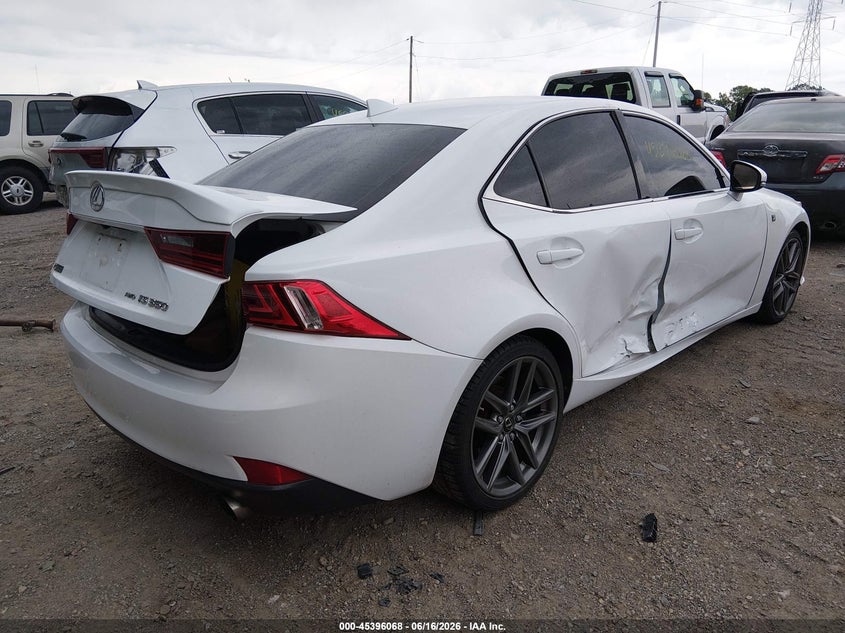 2015 Lexus Is VIN JTHCE1D29F5007846 IAAI salvage auction — RIGHT SIDE, Salvage Title, sold $6,000 on 2026-07-29 (photo 4)