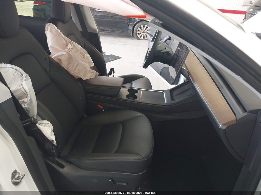 2023 Tesla Model y VIN 7SAYGDEE3PA096955 IAAI salvage auction — FRONT END, Salvage Title, sold $7,700 on 2026-07-23 (photo 5)