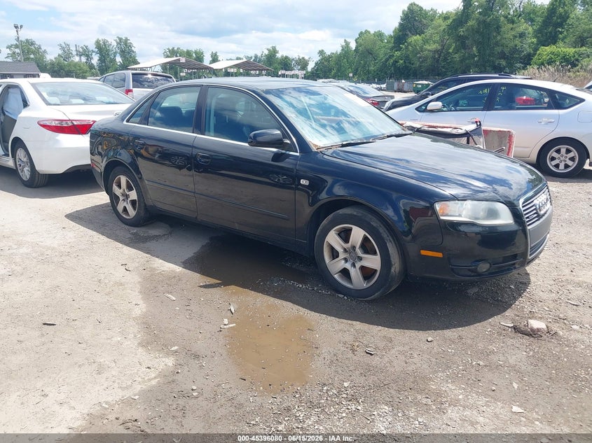 2006 Audi A4 VIN WAUDF78E06A244224 IAAI salvage auction — NORMAL WEAR, Clear-Dealer Only (Maryland), sold $400 on 2026-07-16 (photo 1)