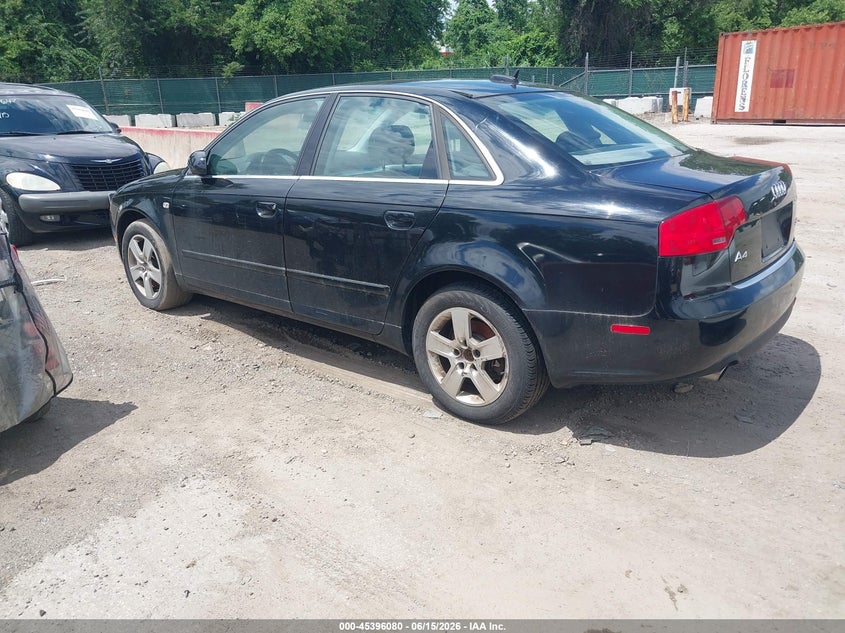 2006 Audi A4 VIN WAUDF78E06A244224 IAAI salvage auction — NORMAL WEAR, Clear-Dealer Only (Maryland), sold $400 on 2026-07-16 (photo 3)