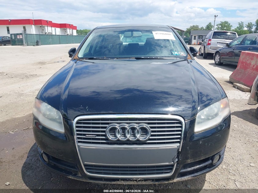 2006 Audi A4 VIN WAUDF78E06A244224 IAAI salvage auction — NORMAL WEAR, Clear-Dealer Only (Maryland), sold $400 on 2026-07-16 (photo 6)