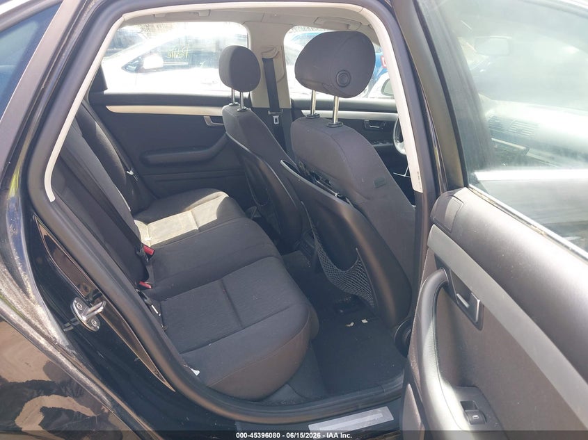 2006 Audi A4 VIN WAUDF78E06A244224 IAAI salvage auction — NORMAL WEAR, Clear-Dealer Only (Maryland), sold $400 on 2026-07-16 (photo 8)