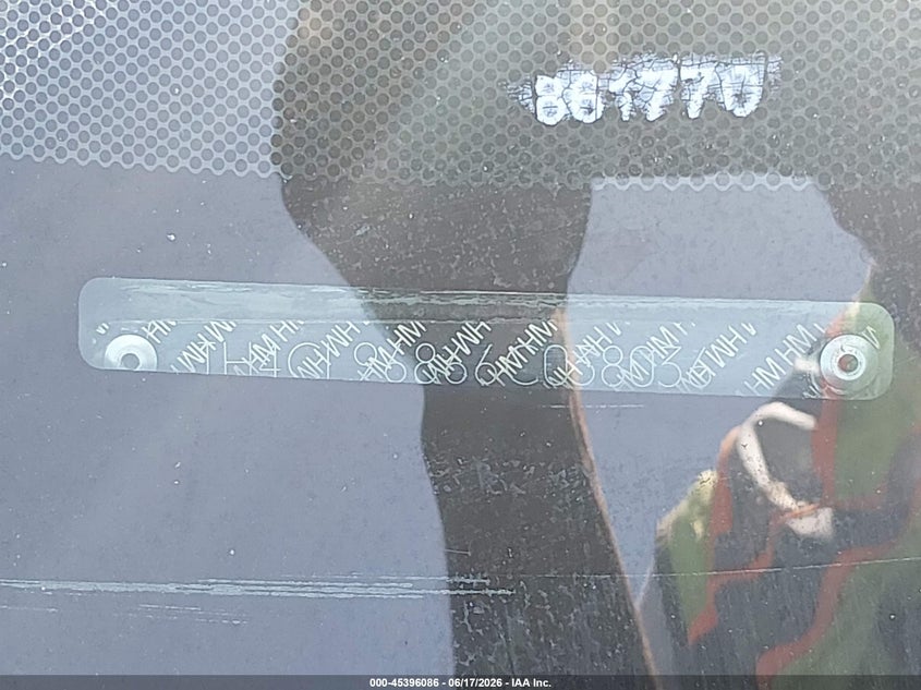 2006 Acura Tsx VIN JH4CL96866C038036 IAAI salvage auction — SIDE, Salvage (Nevada), sold $700 on 2026-07-31 (photo 9)