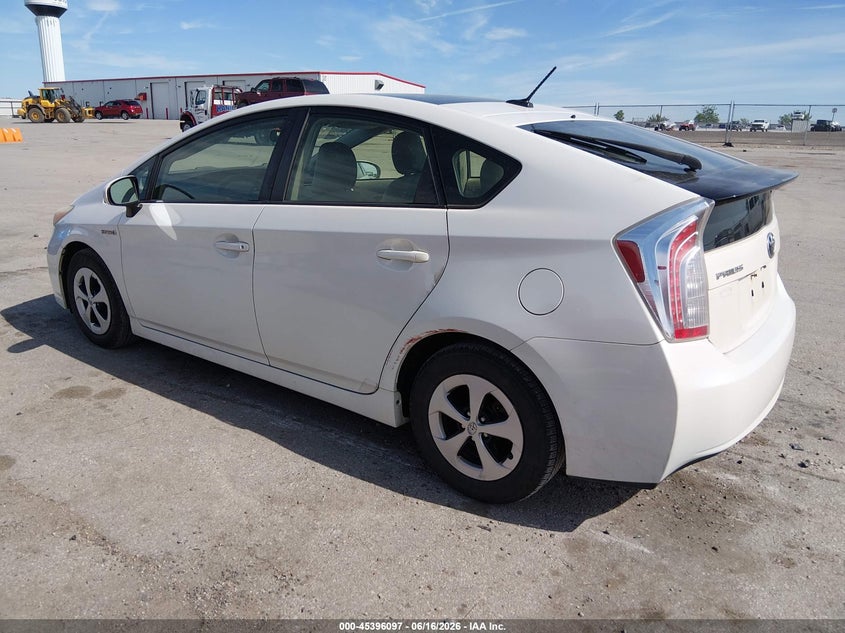 2013 Toyota Prius VIN JTDKN3DUXD1648017 IAAI salvage auction — NORMAL WEAR, Clear (Montana), sold $2,850 on 2026-07-07 (photo 3)