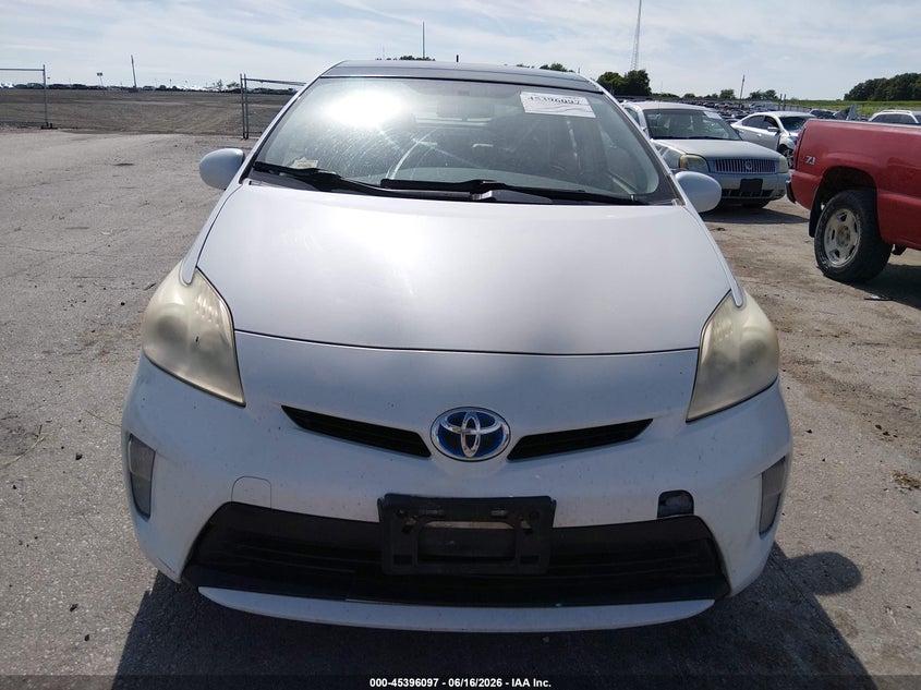 2013 Toyota Prius VIN JTDKN3DUXD1648017 IAAI salvage auction — NORMAL WEAR, Clear (Montana), sold $2,850 on 2026-07-07 (photo 6)
